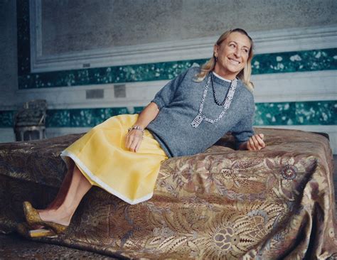 intervista a miuccia prada|miuccia prada history.